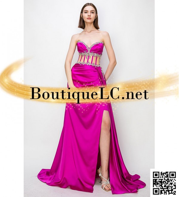 Satin Serenity Prom Dress