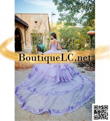 Lilac Gem Quinceanera Dress