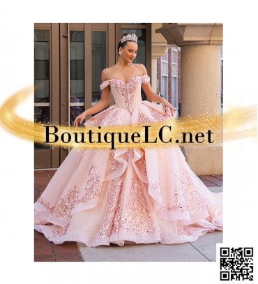 Peach Blossom Quince Dress