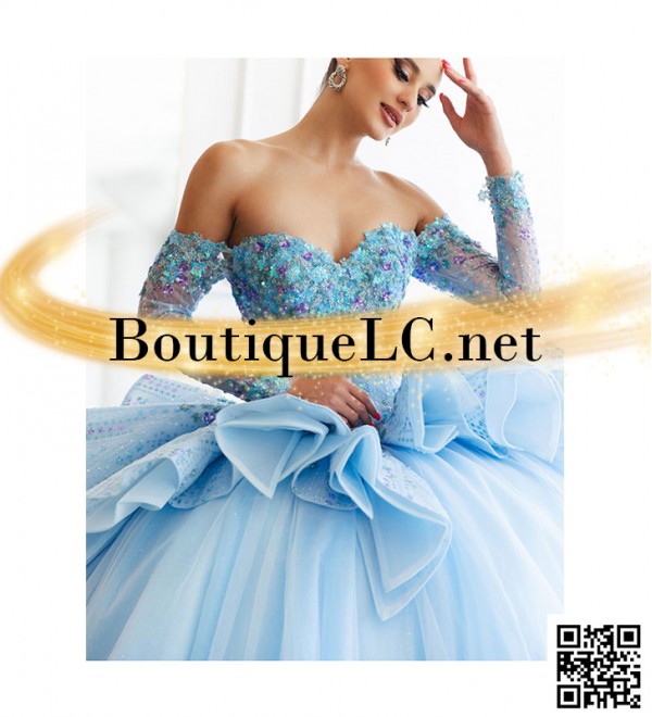 Blue Feels Quince Dress
